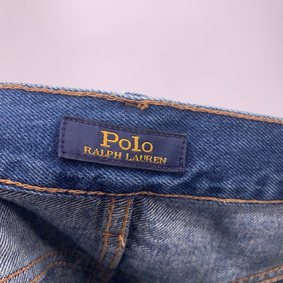 POLO Ralph Lauren Callen High Rise Slim Beaded Slit Bottom Womens Size 26 - Picture 14 of 16